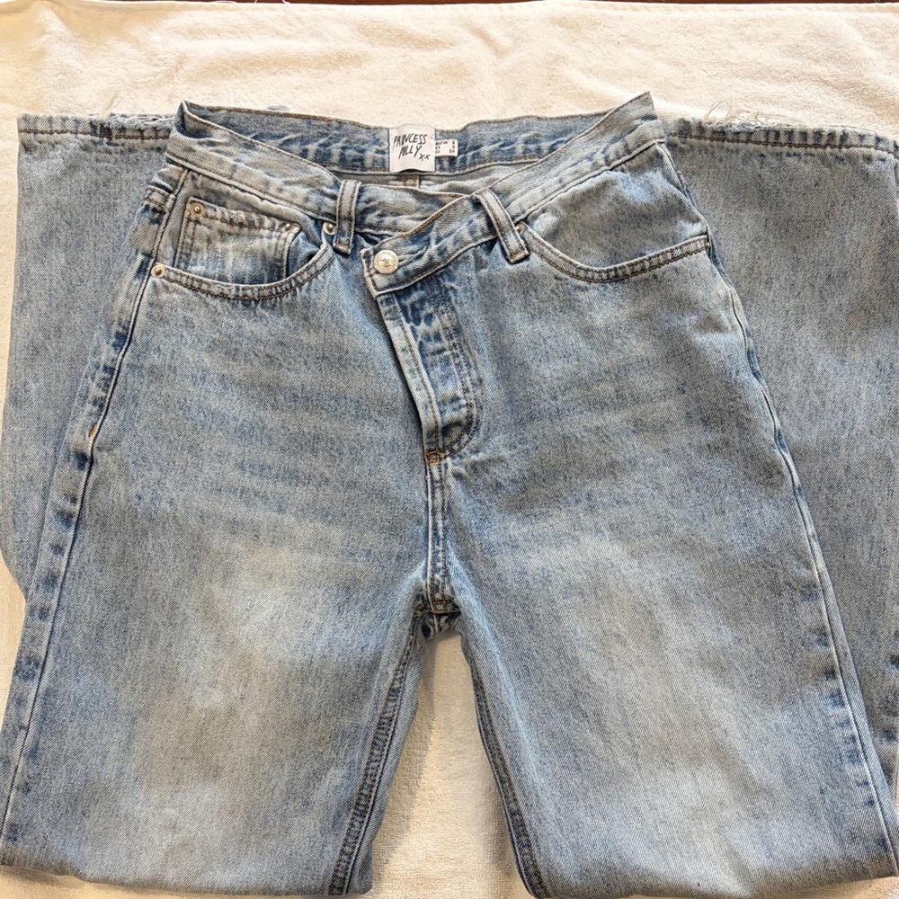 Princess Polly Denim Jeans in Light Blue